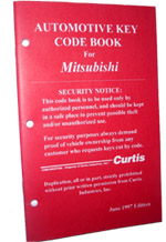 Automotive Key Code Book for Mitsubishi Revised Edition